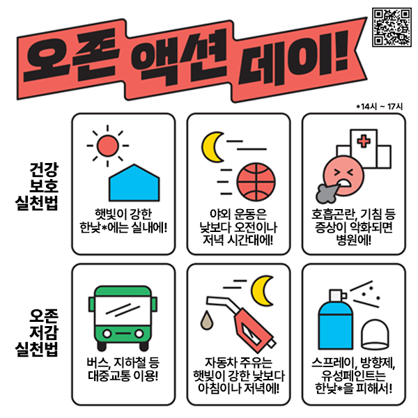 여름철 고농도 오존에 대응하는 방법 게시글 썸네일