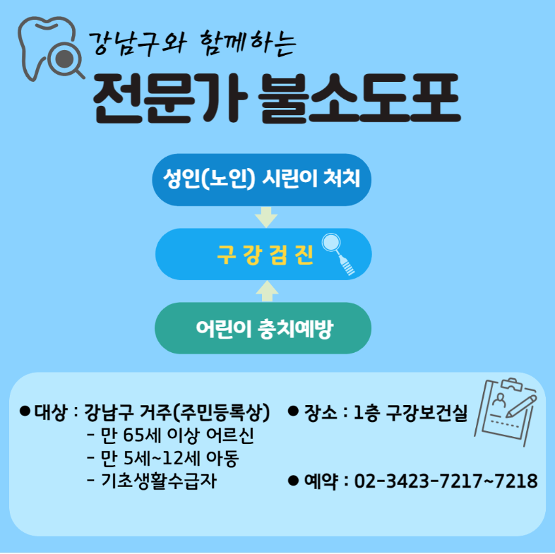 구강보건실 불소도포 재개 안내(2023.2~ )